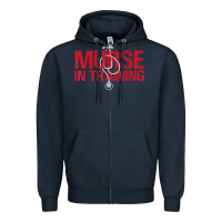 Navy funny male nurse murse in training t shirt Zipper Hoodie - linhVisuals