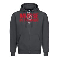 Smoke funny male nurse murse in training t shirt Zipper Hoodie - linhVisuals