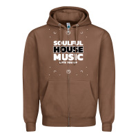 Chestnut soulful house music deep house edm premium t shirt Zipper Hoodie - linhVisuals