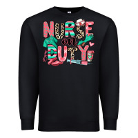 Black nurse on duty Premium Sweatshirt - RanaPortraitStore