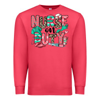 Cardinal nurse on duty Premium Sweatshirt - RanaPortraitStore
