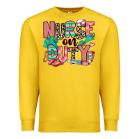 Lemon nurse on duty Premium Sweatshirt - RanaPortraitStore