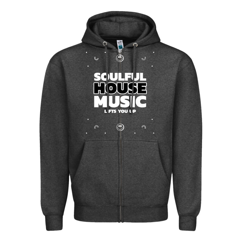 Soulful House Music Deep House Edm Premium T Shirt Zipper Hoodie by linhVisuals | Teevron