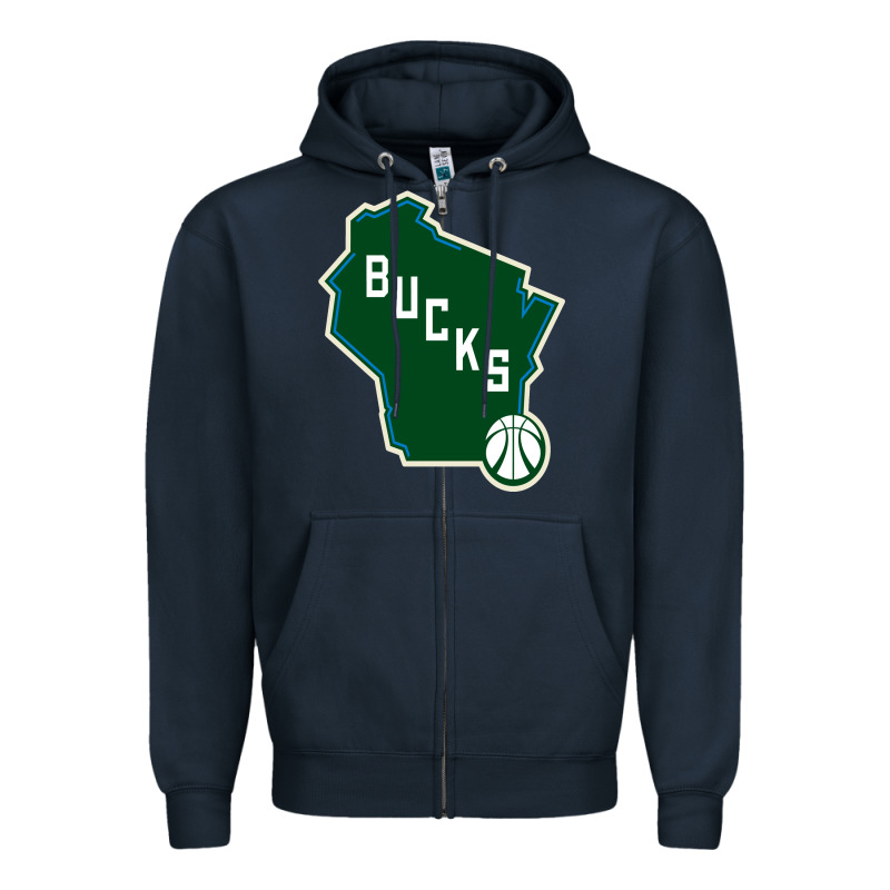 Bucks Zipper Hoodie by linhVisuals | Teevron