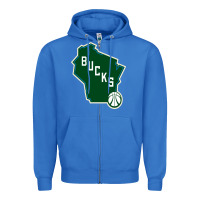 True Royal bucks Zipper Hoodie - linhVisuals