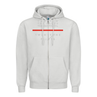 Dove Grey the pew the proud the emotional Zipper Hoodie - linhVisuals