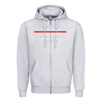 Heather Grey the pew the proud the emotional Zipper Hoodie - linhVisuals