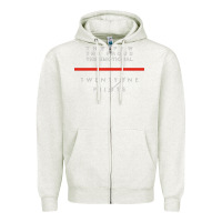 Oatmeal Heather the pew the proud the emotional Zipper Hoodie - linhVisuals