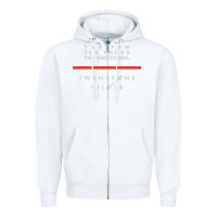 White the pew the proud the emotional Zipper Hoodie - linhVisuals
