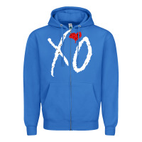 True Royal xo Zipper Hoodie - linhVisuals