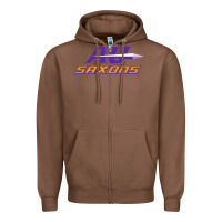 Chestnut alfred university Zipper Hoodie - linhVisuals