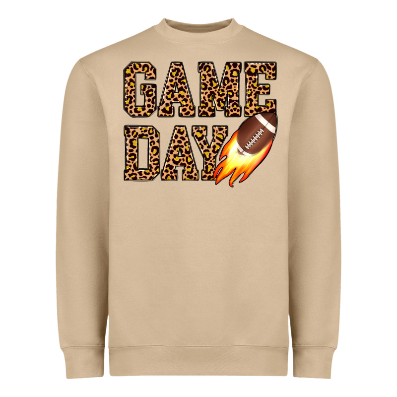 Game Day Football Heavyweight Sweatshirt by JahusDesignShop | Teevron