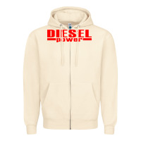 Sandshell Diesel Power Zipper Hoodie - linhVisuals