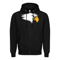 Black benedictine university Zipper Hoodie - linhVisuals