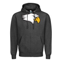 Charcoal Heather benedictine university Zipper Hoodie - linhVisuals