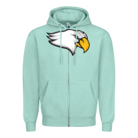 Seafoam benedictine university Zipper Hoodie - linhVisuals