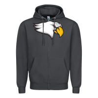 Smoke benedictine university Zipper Hoodie - linhVisuals