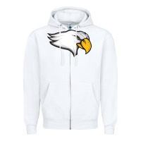 White benedictine university Zipper Hoodie - linhVisuals