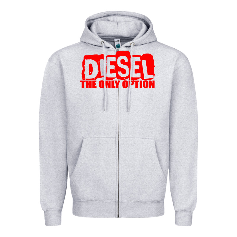 Diesel The Only Option Zipper Hoodie by linhVisuals | Teevron