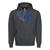 Smoke brevard college Zipper Hoodie - linhVisuals