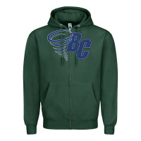 Sports Green brevard college Zipper Hoodie - linhVisuals