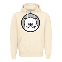 Sandshell bowdoin college Zipper Hoodie - linhVisuals