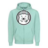 Seafoam bowdoin college Zipper Hoodie - linhVisuals