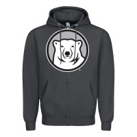 Smoke bowdoin college Zipper Hoodie - linhVisuals