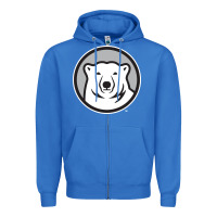 True Royal bowdoin college Zipper Hoodie - linhVisuals