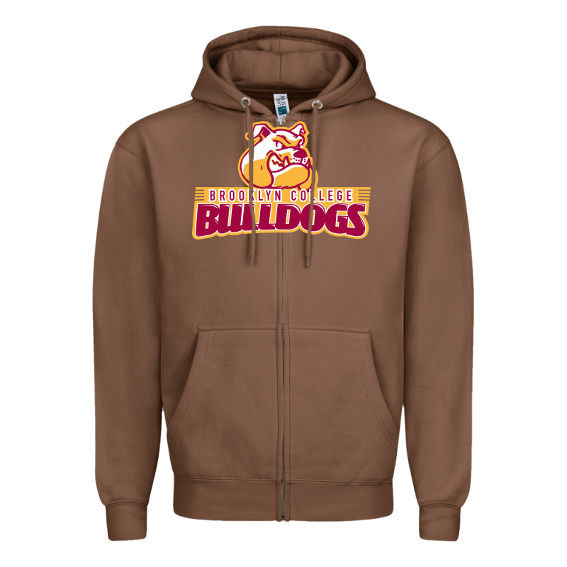 Brooklyn College Zipper Hoodie by linhVisuals | Teevron