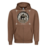 Chestnut caamp Zipper Hoodie - linhVisuals