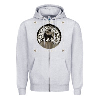 Heather Grey caamp Zipper Hoodie - linhVisuals