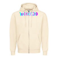 Sandshell techno music t shirt Zipper Hoodie - linhVisuals