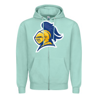 Seafoam Carleton College Zipper Hoodie - linhVisuals