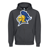 Smoke Carleton College Zipper Hoodie - linhVisuals