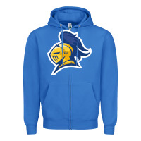 True Royal Carleton College Zipper Hoodie - linhVisuals