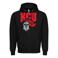 Black kentucky christian university knights Zipper Hoodie - linhVisuals