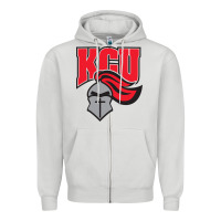 Dove Grey kentucky christian university knights Zipper Hoodie - linhVisuals