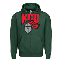 Sports Green kentucky christian university knights Zipper Hoodie - linhVisuals