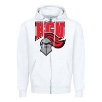 White kentucky christian university knights Zipper Hoodie - linhVisuals