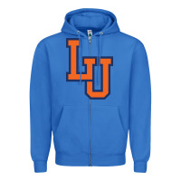 True Royal langston university lion Zipper Hoodie - linhVisuals