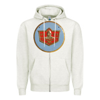 Oatmeal Heather desoto Zipper Hoodie - linhVisuals