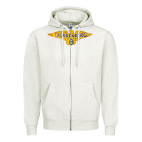Oatmeal Heather duesenberg straight Zipper Hoodie - linhVisuals