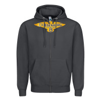 Smoke duesenberg straight Zipper Hoodie - linhVisuals