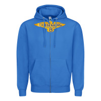 True Royal duesenberg straight Zipper Hoodie - linhVisuals