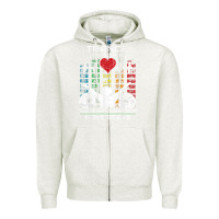 Oatmeal Heather trance music retro vintage dj gift t shirt Zipper Hoodie - linhVisuals
