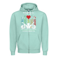 Seafoam trance music retro vintage dj gift t shirt Zipper Hoodie - linhVisuals