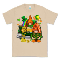 Mushroom St. Patrick's Day gnomies with heart Classic Tee - HowdyJamesFarm