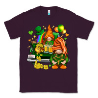 Plum St. Patrick's Day gnomies with heart Classic Tee - HowdyJamesFarm