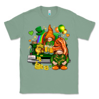 Sage St. Patrick's Day gnomies with heart Classic Tee - HowdyJamesFarm